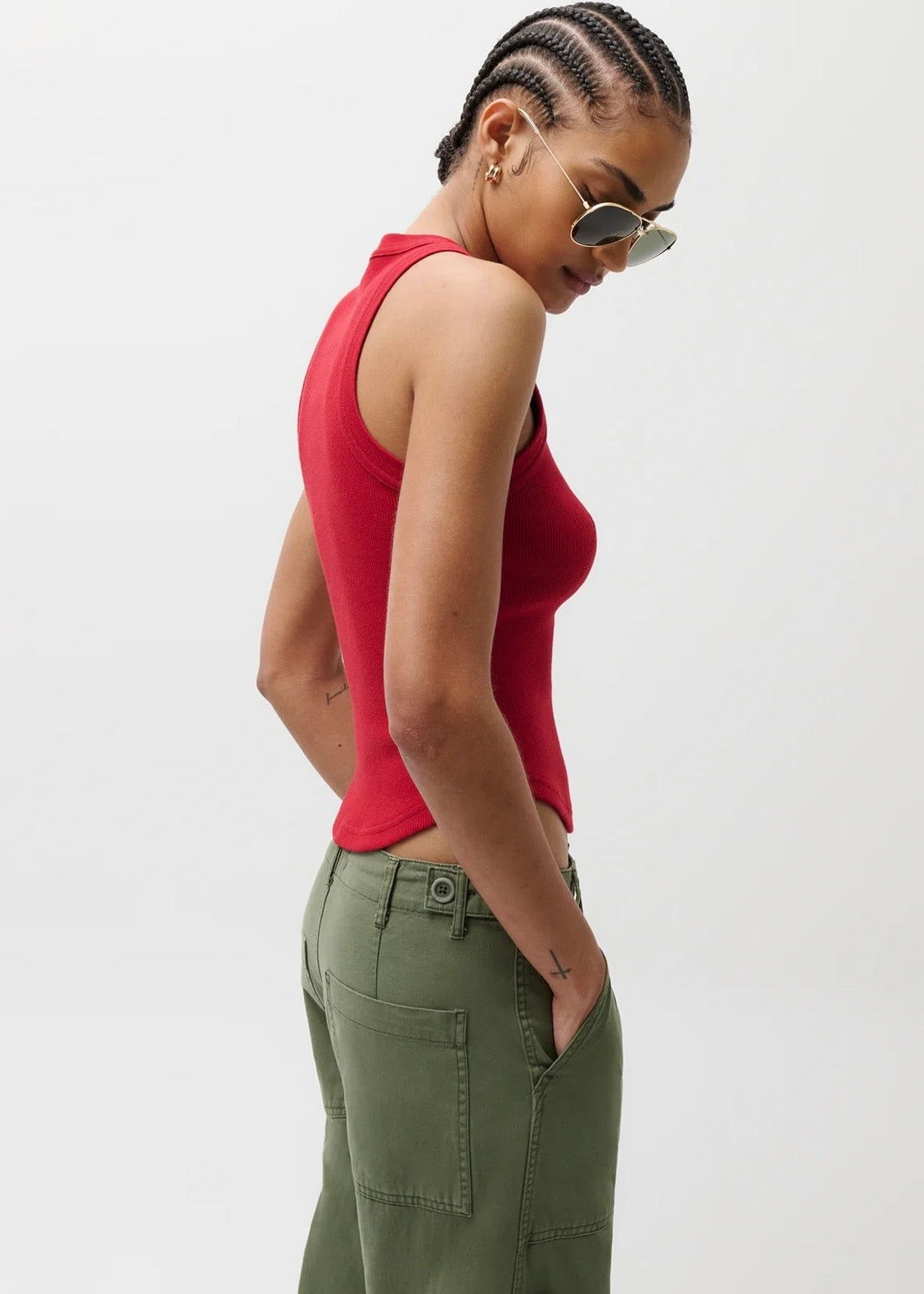 PISTOLA NISSI TANK TOP - RACER RED