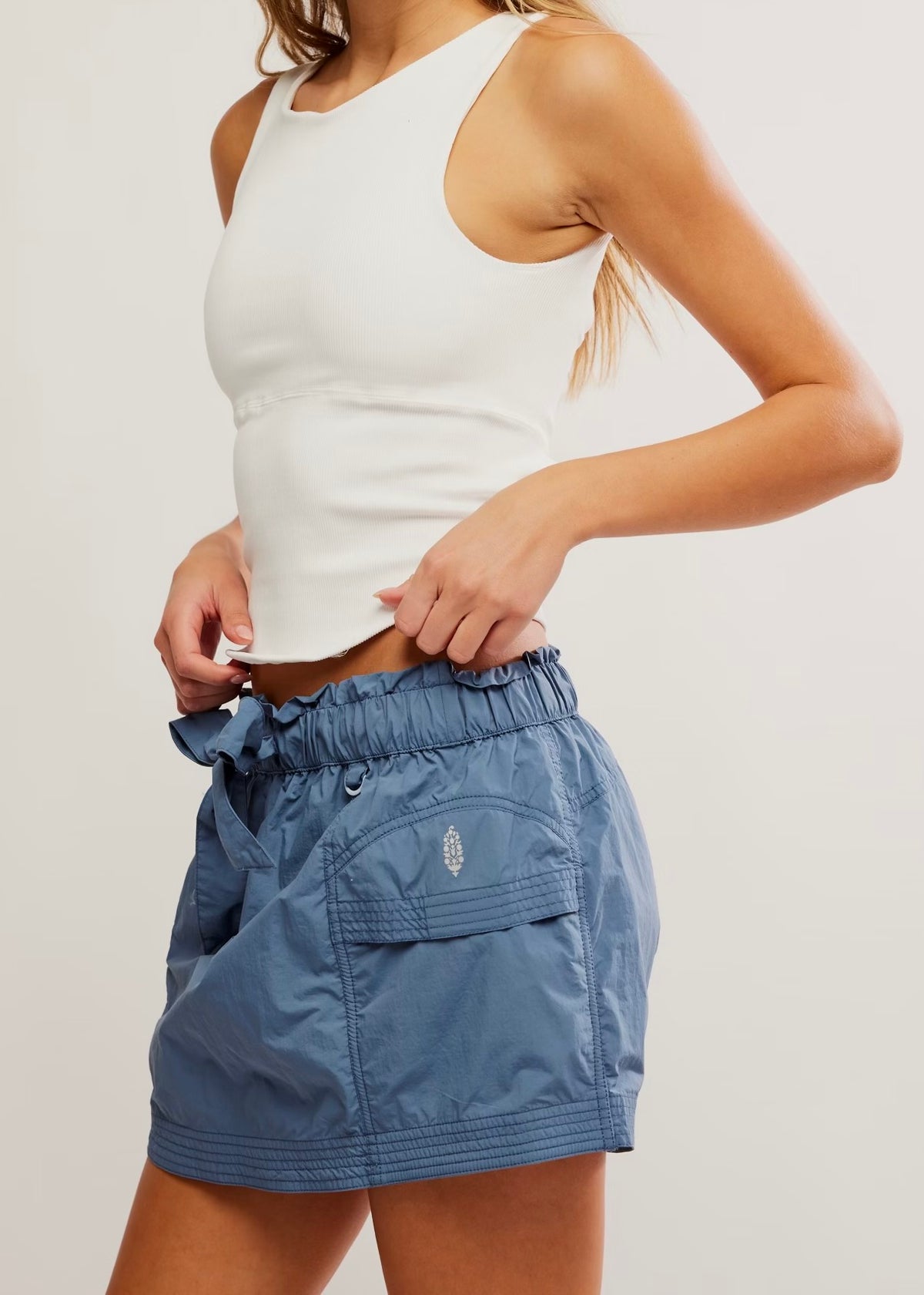 FREE PEOPLE MOVEMENT FREE THROW UNWIND CAMI - WHITE