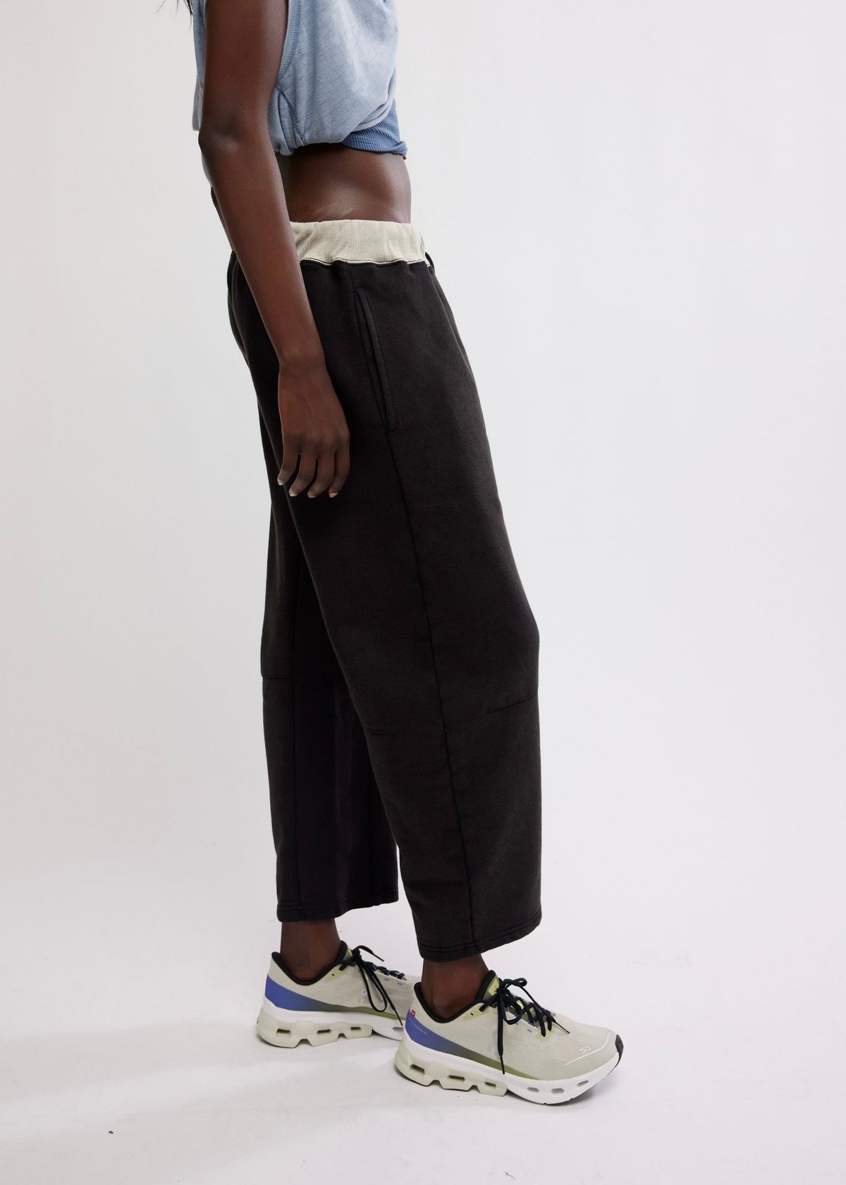 FREE PEOPLE MOVEMENT YOU WISH PANT - BLACK