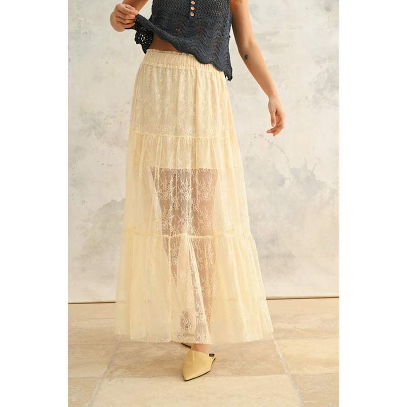 THE LACEY MAXI SKIRT