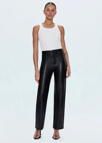 PISTOLA CASSIE SUPER HIGH RISE STRAIGHT PANT - ONYX