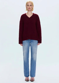 PISTOLA TALIA SWEATER - CLARET