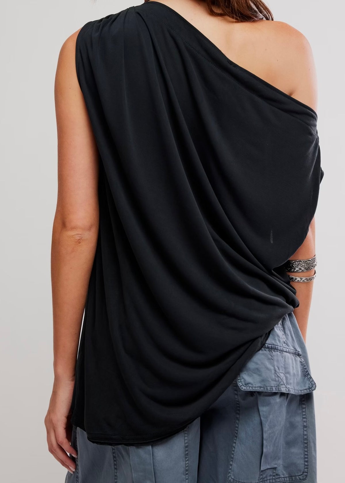 FREE PEOPLE CASCADIA TUNIC - BLACK
