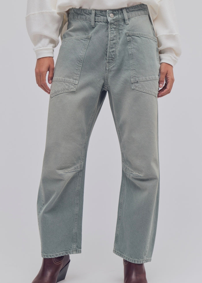 FREE PEOPLE MINIMALIST MOXIE BOYFRIEND - ALOE