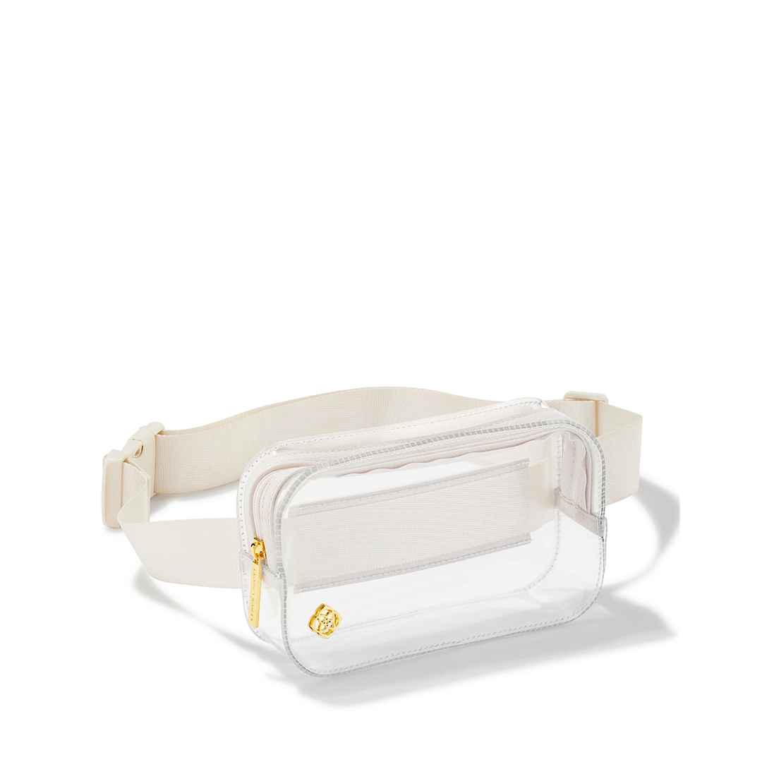 KENDRA SCOTT CLEAR BELT BAG