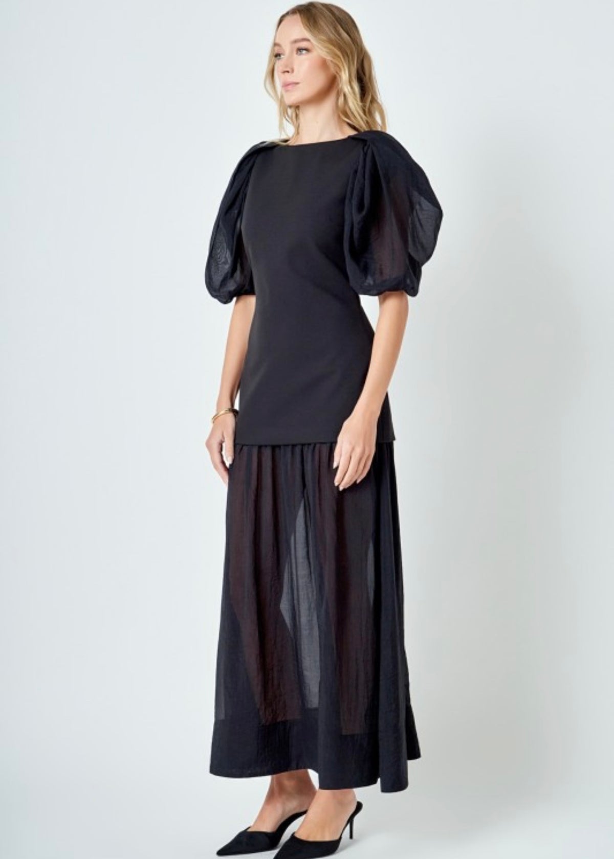 THE DARRIEN DROP WAIST DRESS