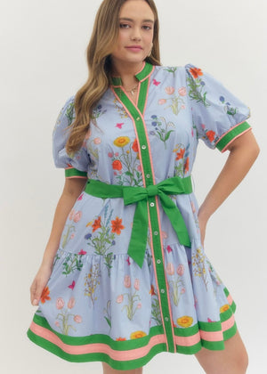 THE PIPER FLORAL DRESS