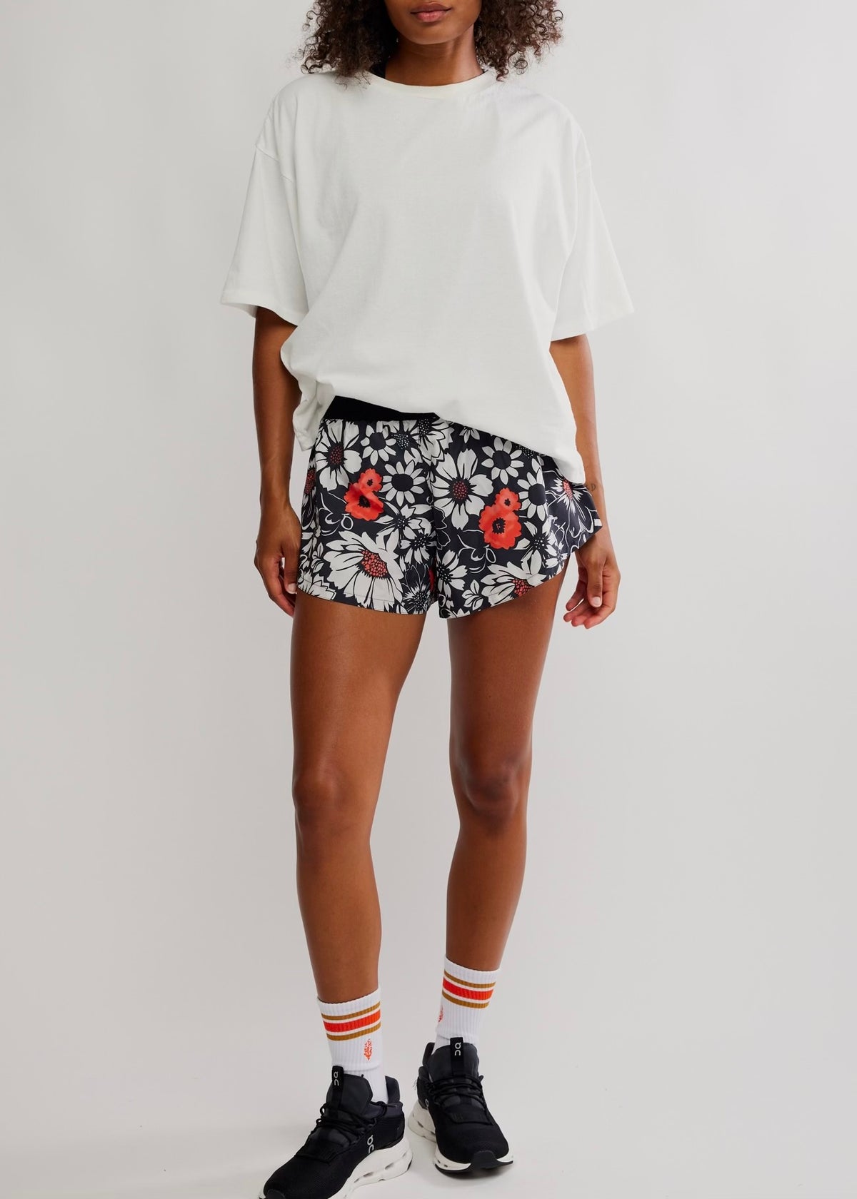 FREE PEOPLE MOVEMENT TACKLE TEE - WHITE