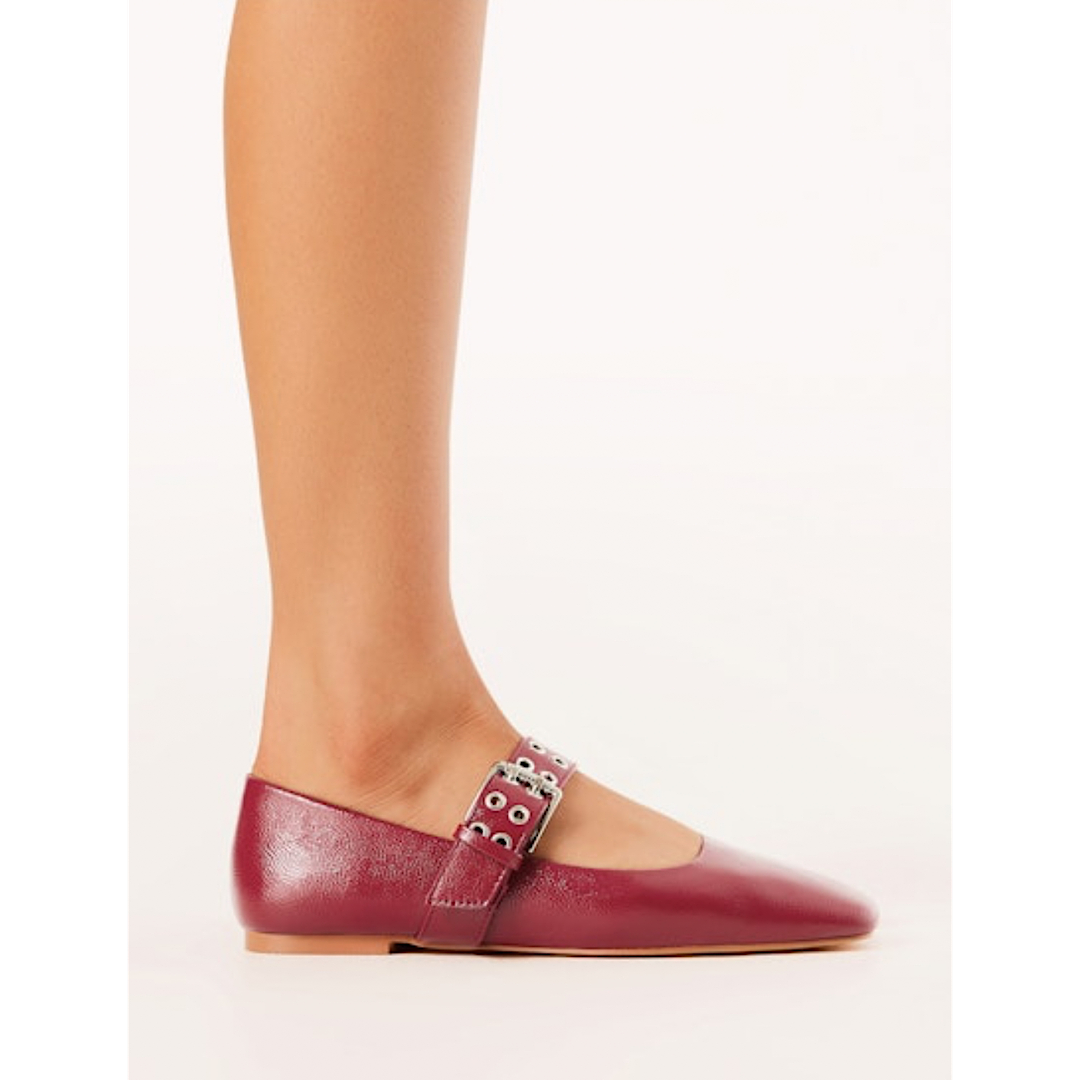 BILLINI FARIS FLATS - RUBY