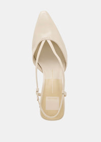 DOLCE VITA GINAY HEELS BONE LEATHER