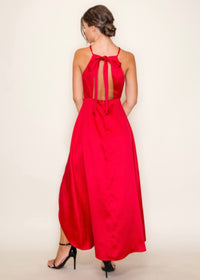 ROOM FULL OF PEOPLE MIDI DRESS