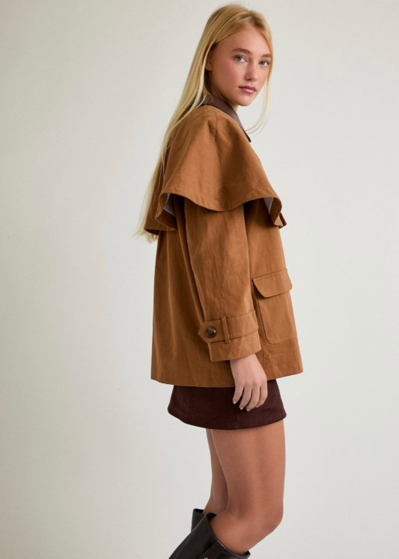 THE CARRIE CAPE JACKET