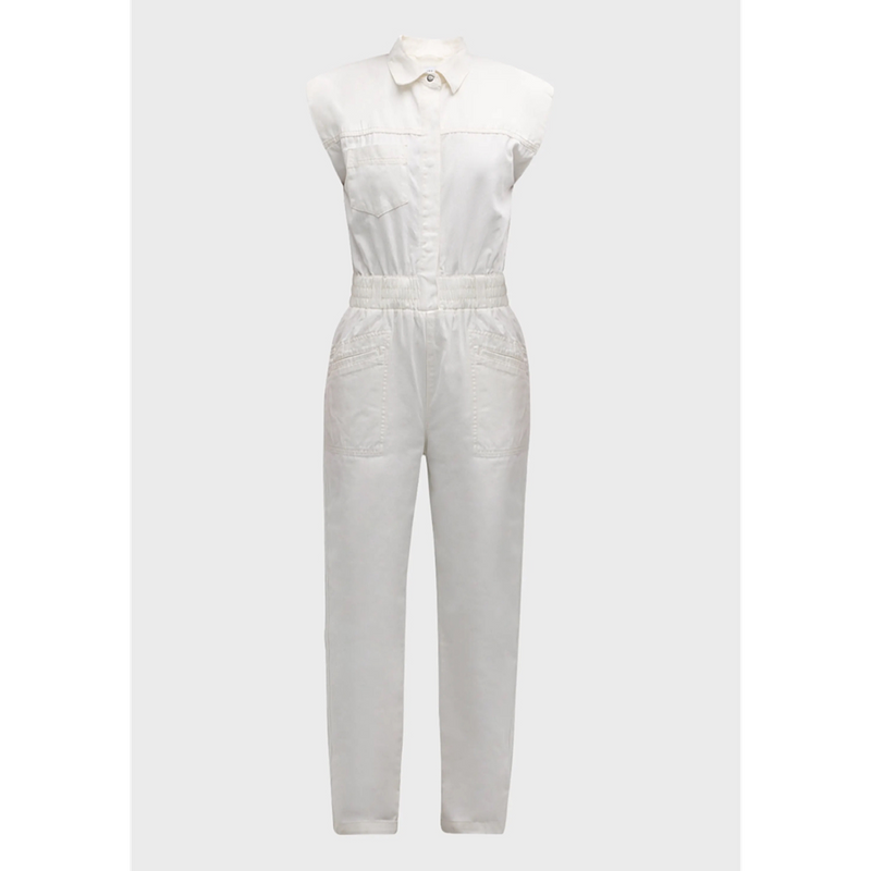 PISTOLA ROSIE UTILITY JUMPSUIT - PORCELAIN