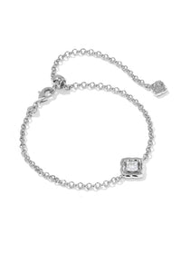 KENDRA SCOTT MALLORY CRYSTAL DELICATE CHAIN BRACELET