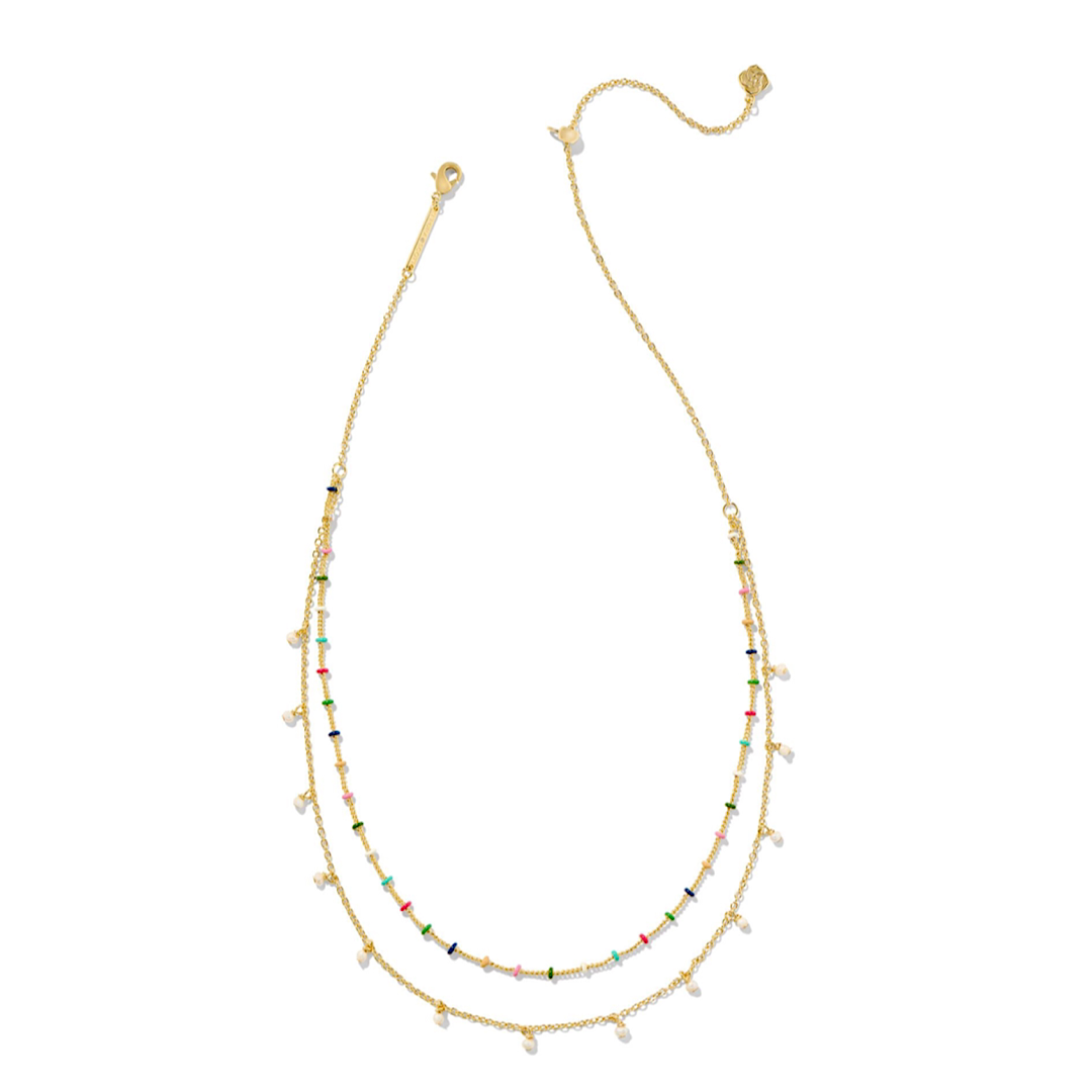 KENDRA SCOTT EVE MULTI STRAND NECKLACE