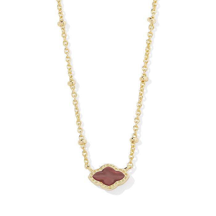 KENDRA SCOTT MINI ABBIE SATELLITE SHORT PENDANT