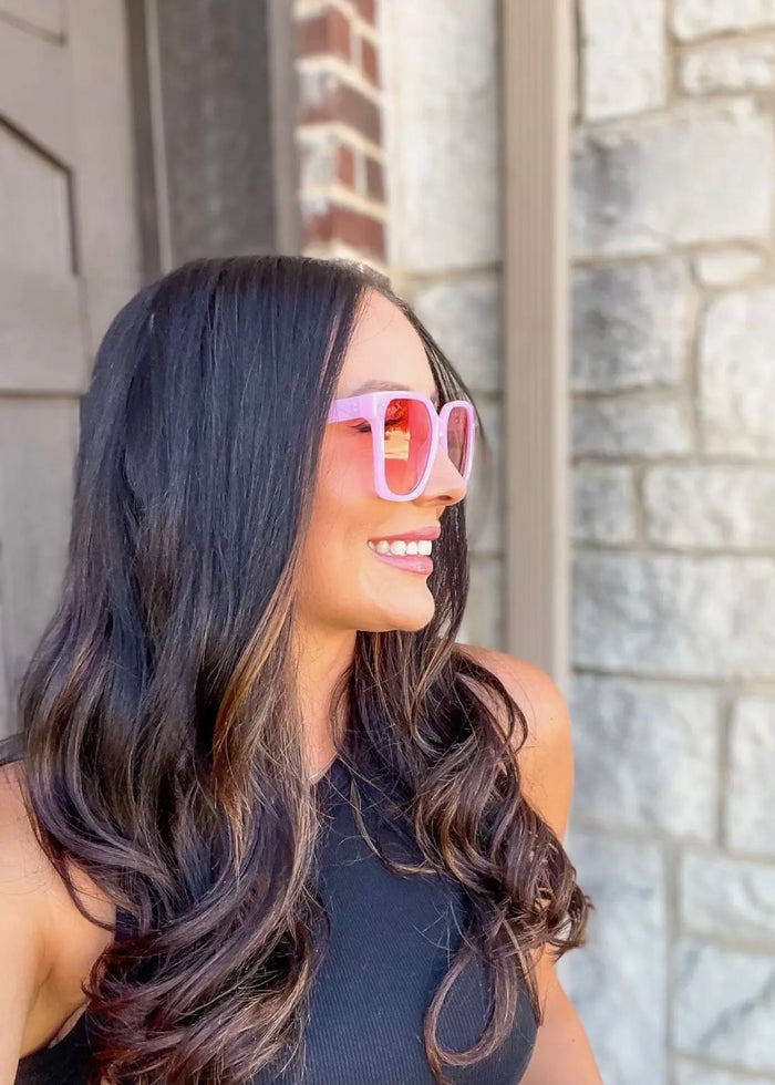 DAX EYEWEAR LINNY SUNGLASSES - PINK