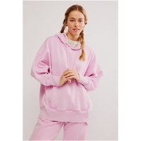 FREE PEOPLE MOVEMENT SPRINT TO THE FINISH HOODIE - POWDER PINK