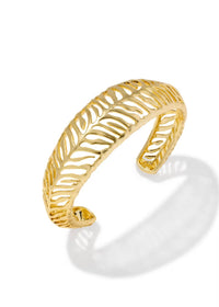 KENDRA SCOTT TIGER STRIPED MIKKI CUFF BRACELET