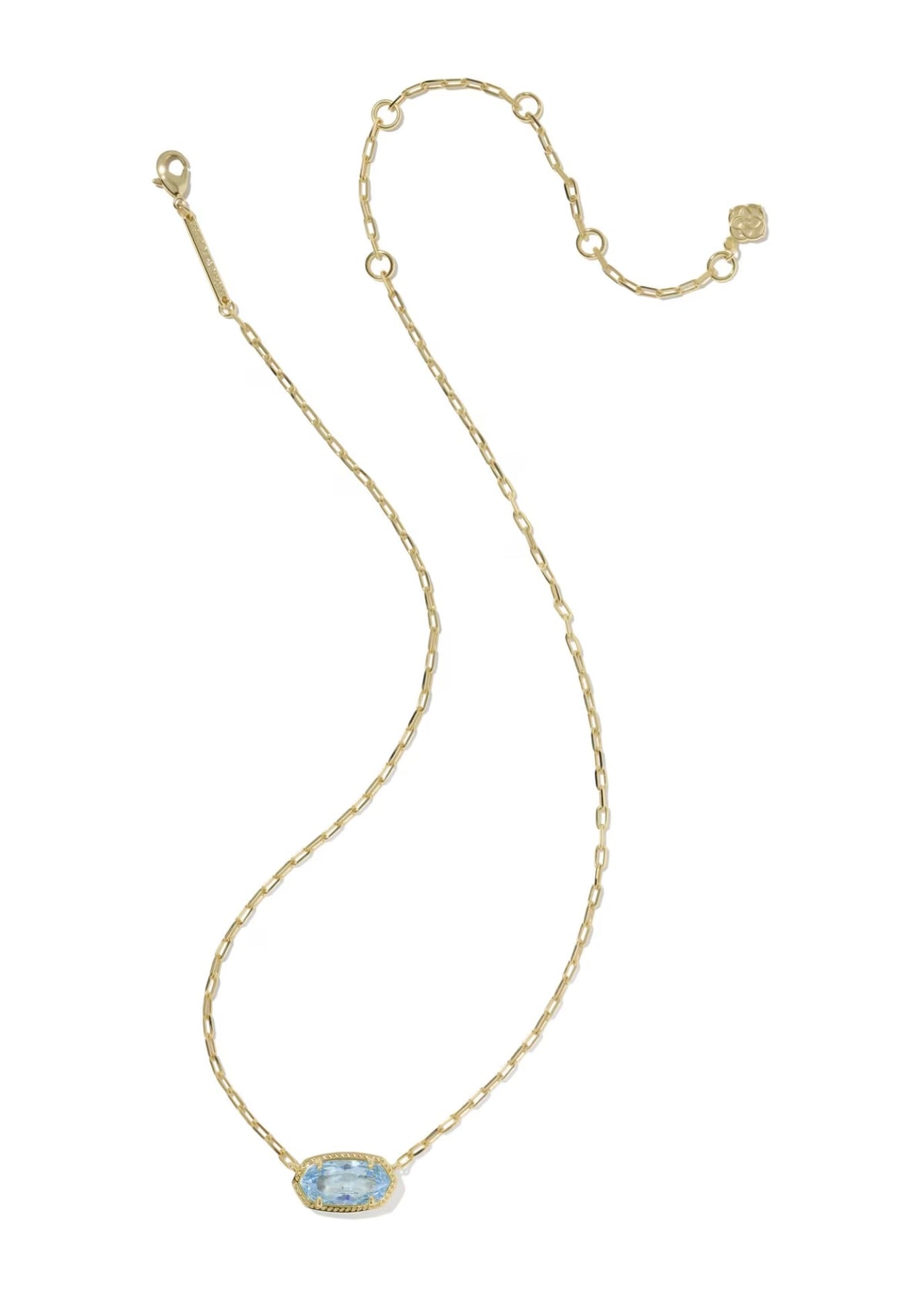 KENDRA SCOTT ELISA LUXE SHORT PENDANT NECKLACE