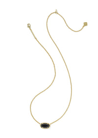 KENDRA SCOTT ELISA BOO SHORT PENDANT NECKLACE