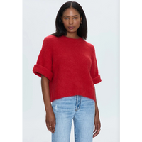 PISTOLA MICAH SWEATER TEE - RUBY