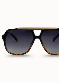 DAX EYEWEAR ASTRID SUNGLASSES - GRADIENT CHEETAH