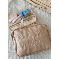 ALL THE THINGS - LEATHER TOILETRY BAG