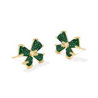 KENDRA SCOTT BLAIR BOW SMALL STUD EARRINGS