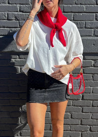 FREE PEOPLE ESSENTIAL TRIANGLE SCARF