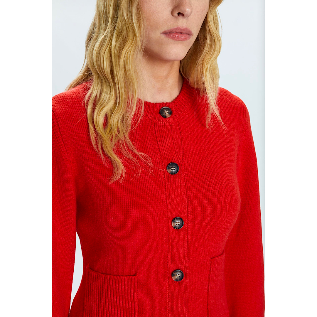 PISTOLA DANI CARDIGAN - ROUGE