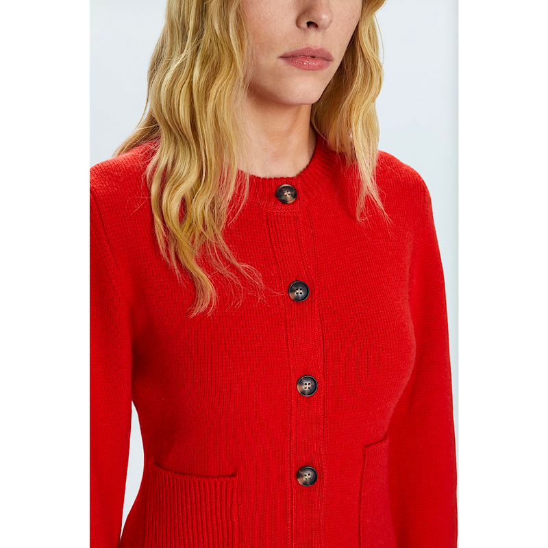 PISTOLA DANI CARDIGAN - ROUGE