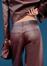 PISTOLA ELI HIGH RISE BARREL JEAN - CABERNET