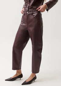 PISTOLA ELI HIGH RISE BARREL JEAN - CABERNET