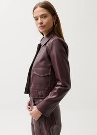 PISTOLA BEX SHRUNKEN JACKET - CABERNET