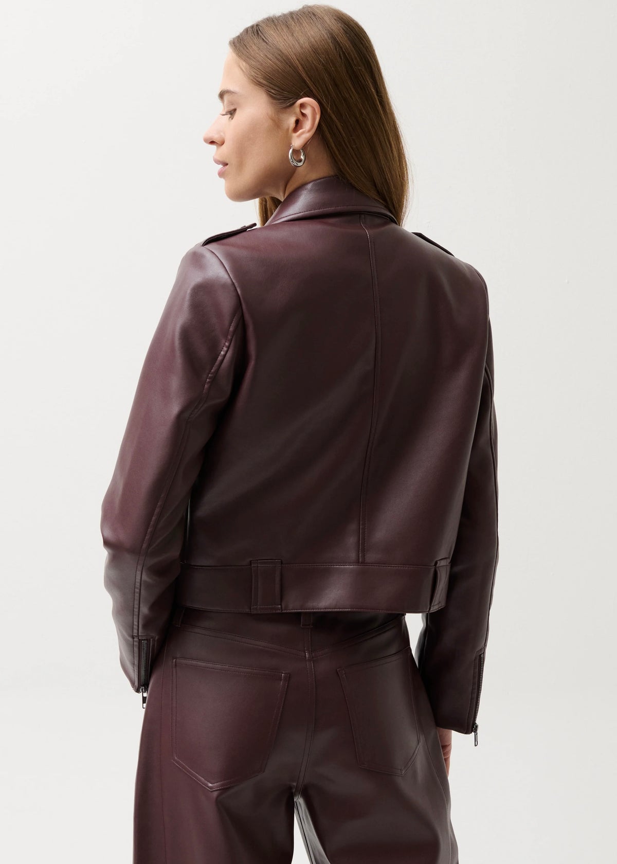 PISTOLA BEX SHRUNKEN JACKET - CABERNET