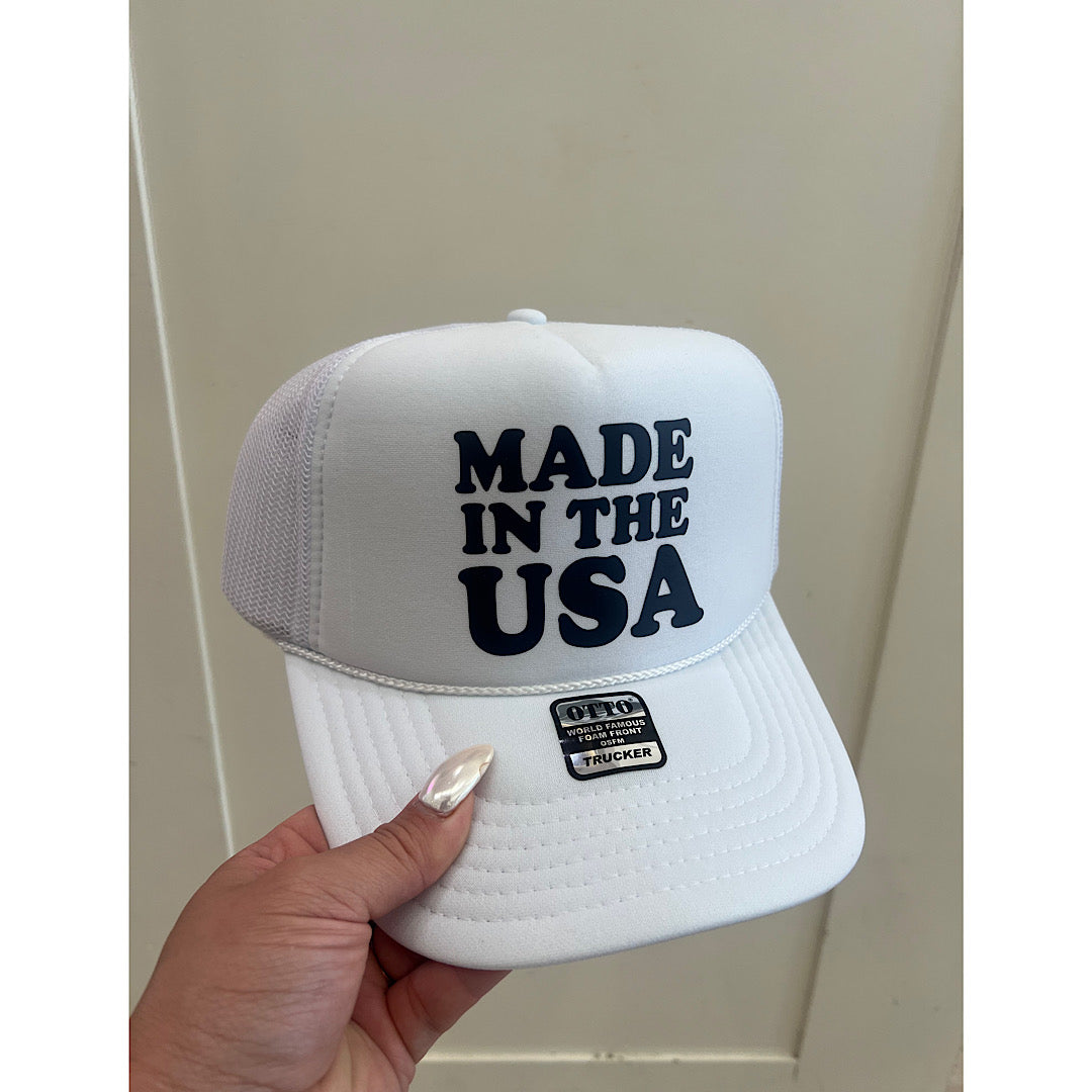 MADE IN THE USA TRUCKER HAT