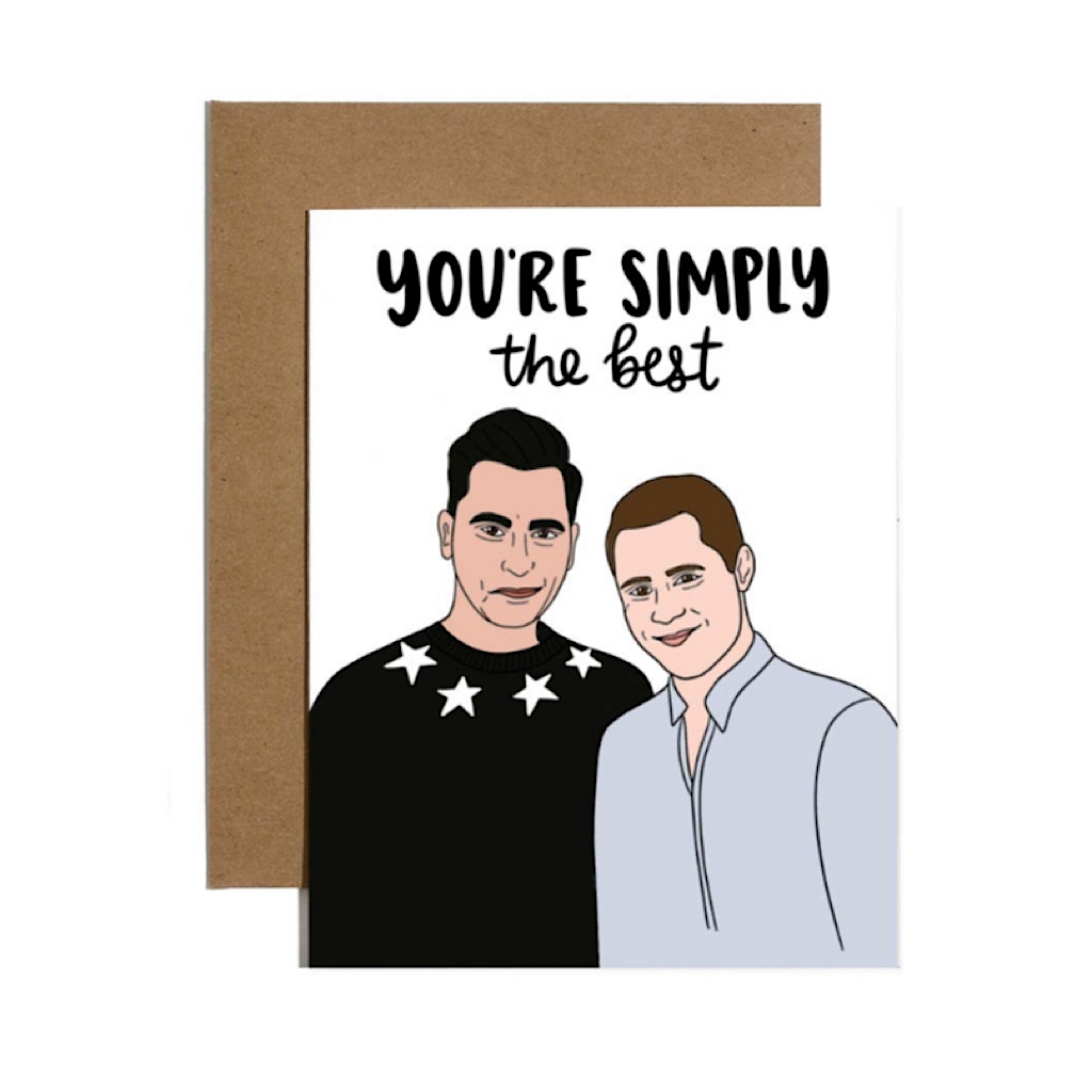 SIMPLY THE BEST CARD