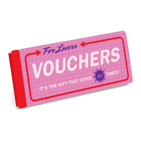 VOUCHERS FOR LOVERS BOOK
