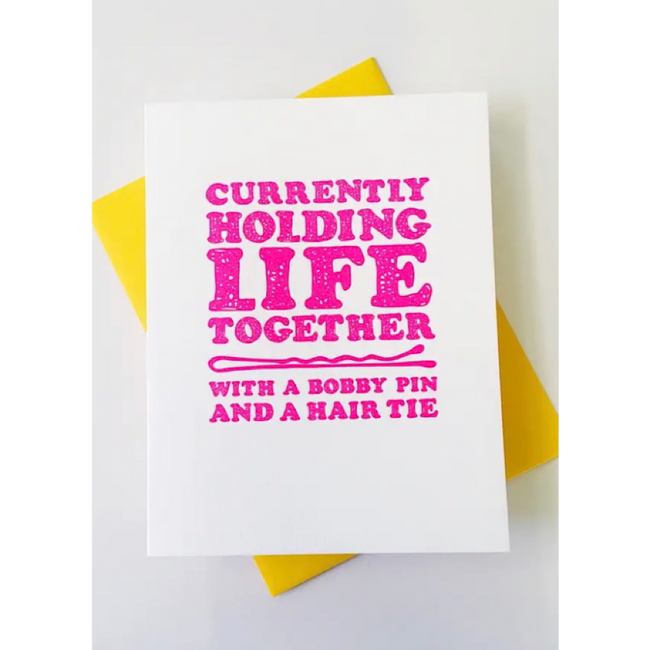HOLDING LIFE TOGETHER CARD