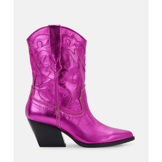 DOLCE VITA LANDEN BOOTS- ELECTRIC PINK LEATHER